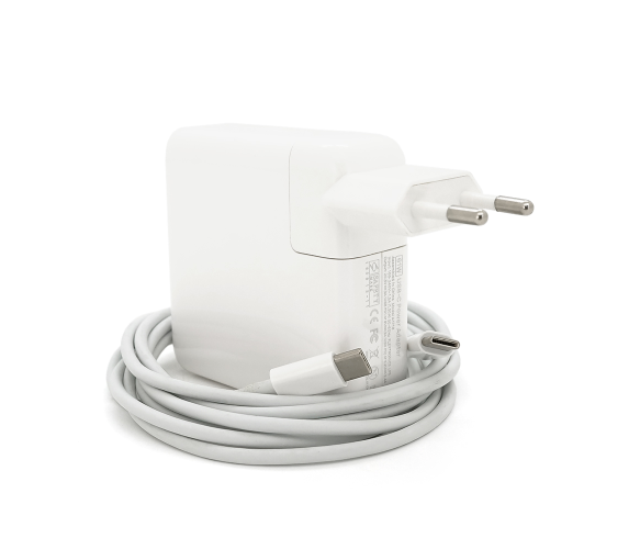 Адаптер для ноутбука Apple MacBook Merlion 20,3V 3A 61W USB-C White (LAMB61/USB-C)