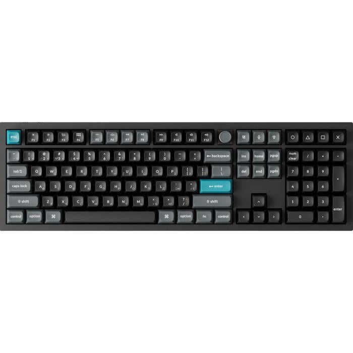 Клавиатура Keychron Q6 Ultra Wireless 108 клавиш Black (36517816)