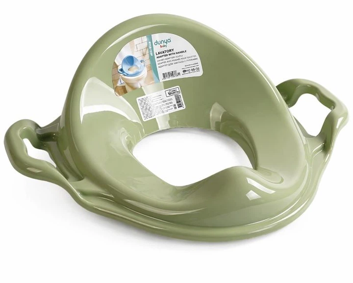 Детская накладка на унитаз Bimbo 11107 с ручками 41х36х15 см Olive (FFM0000158)