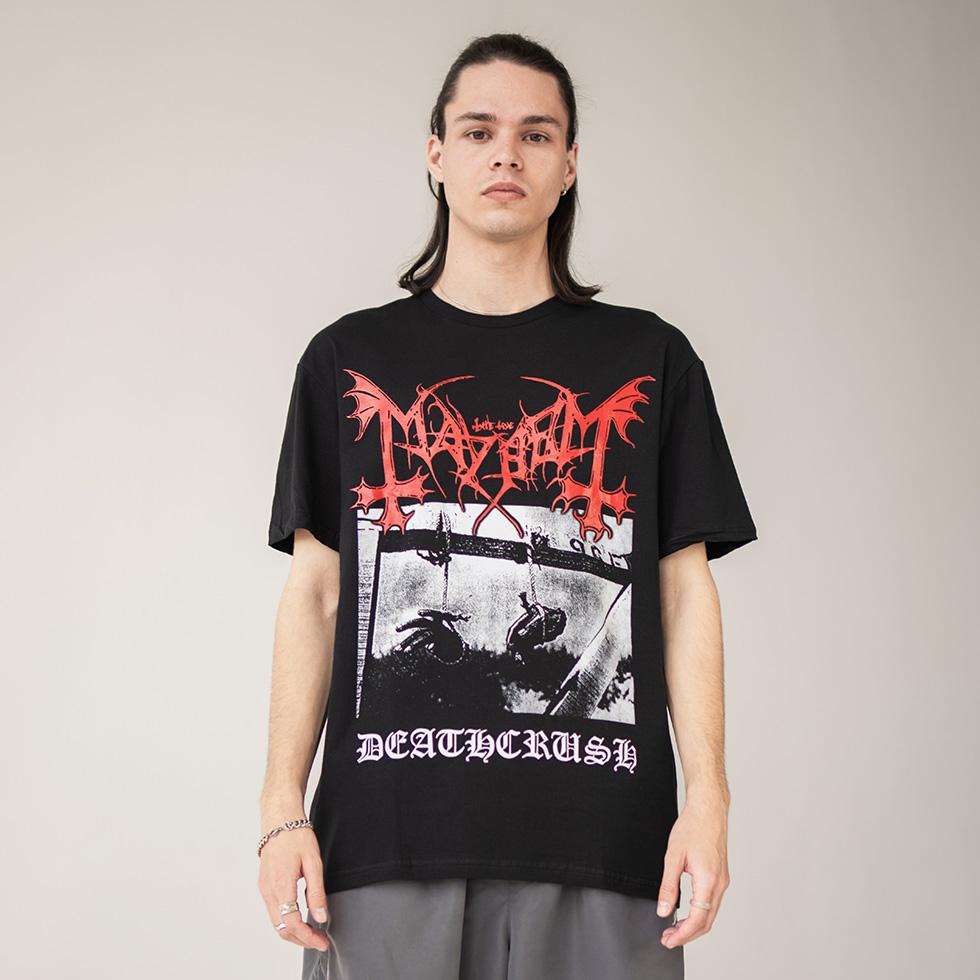 Футболка унисекс Mayhem Deathcrush S Черный (00000001543)
