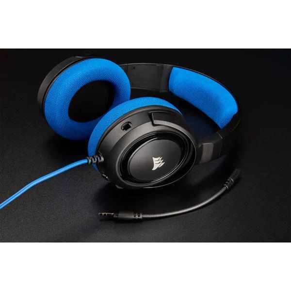 Наушники Corsair HS35 Blue (CA-9011196-EU) - фото 8