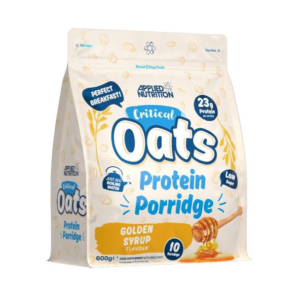 Заменитель питания Applied Nutrition Critical Oats 600 г/10 порций Golden Syrup (000028139)