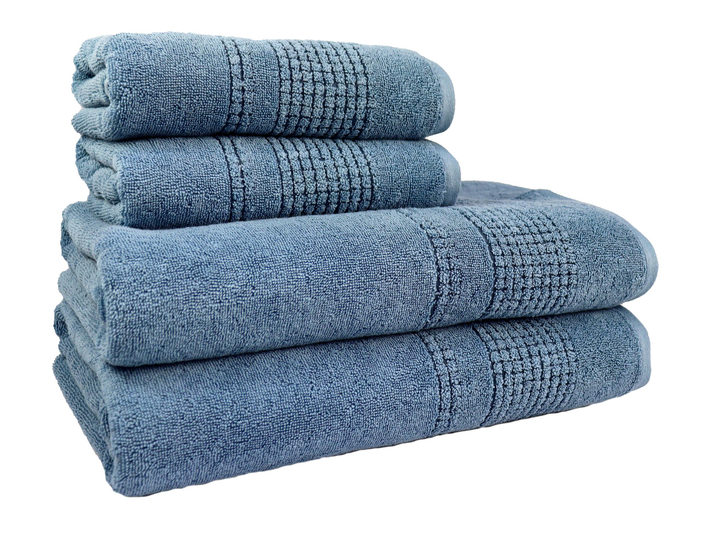 Рушник Box 600 г/м2 50х90 см Синій - фото 2 Рушник Box 600 г/м2 50х90 см Синій - фото 2