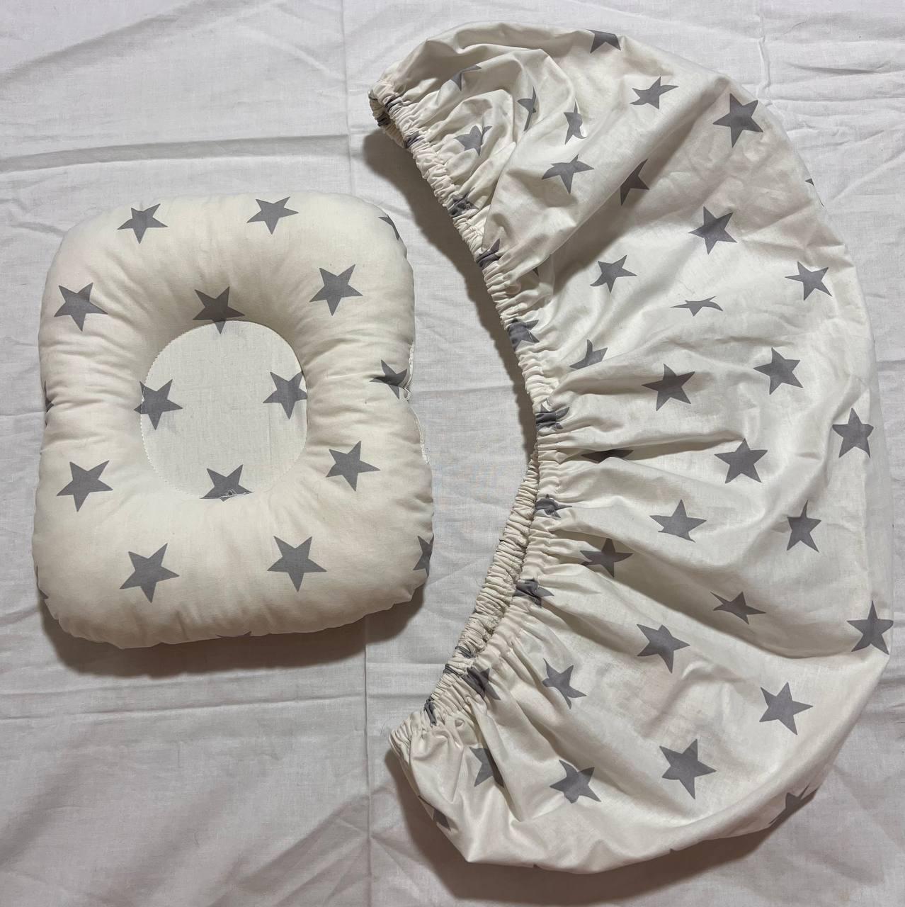 Простынь и ортопедическая подушка в детскую коляску (78460) - фото 2 Простынь и ортопедическая подушка в детскую коляску (78460) - фото 2