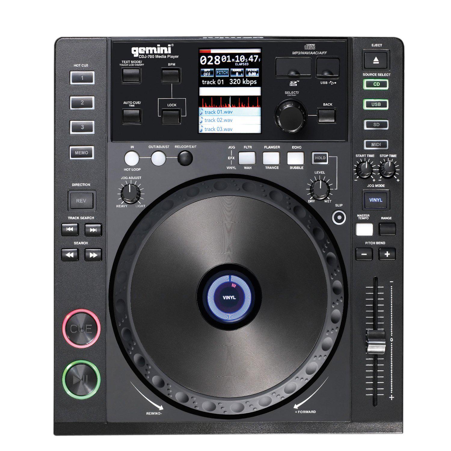 Програвач для DJ Gemini CDJ-700 (19067)