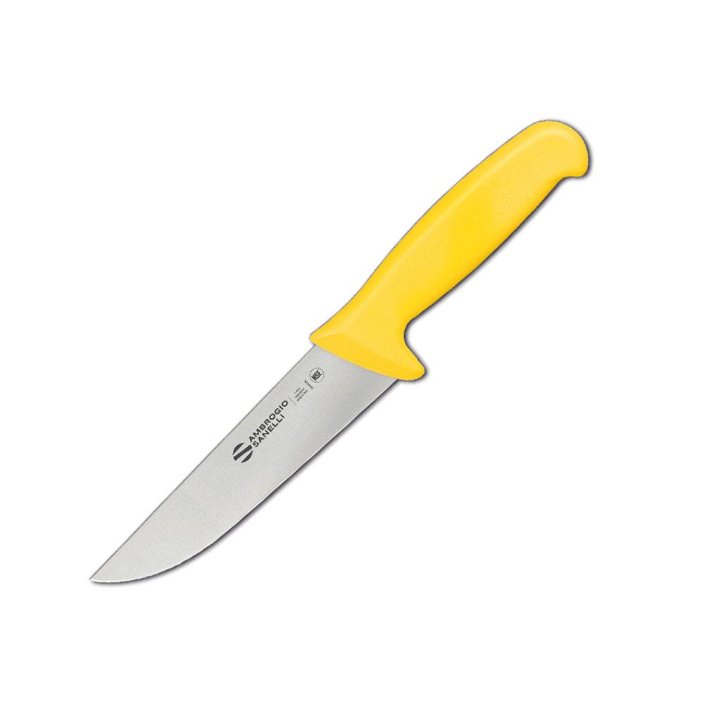 Ніж м'ясника Ambrogio Sanelli Supra 16 см Жовтий (71114)