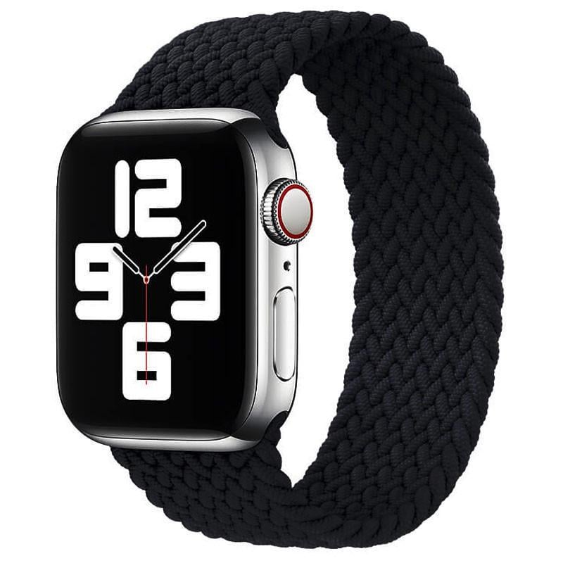 Ремешок Braided Solo Loop AAA для Apple Watch 42/44/45/46/49 мм 145 мм Черный (00000051880_5)