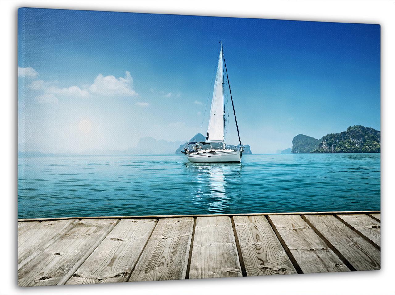 Картина на холсте DK Отдых на море 60x100 см (MK10132_M)