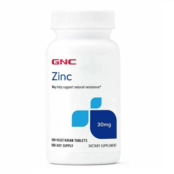 Микроэлемент Цинк для спорта GNC Zinc 30 мг 100 Veg Tabs