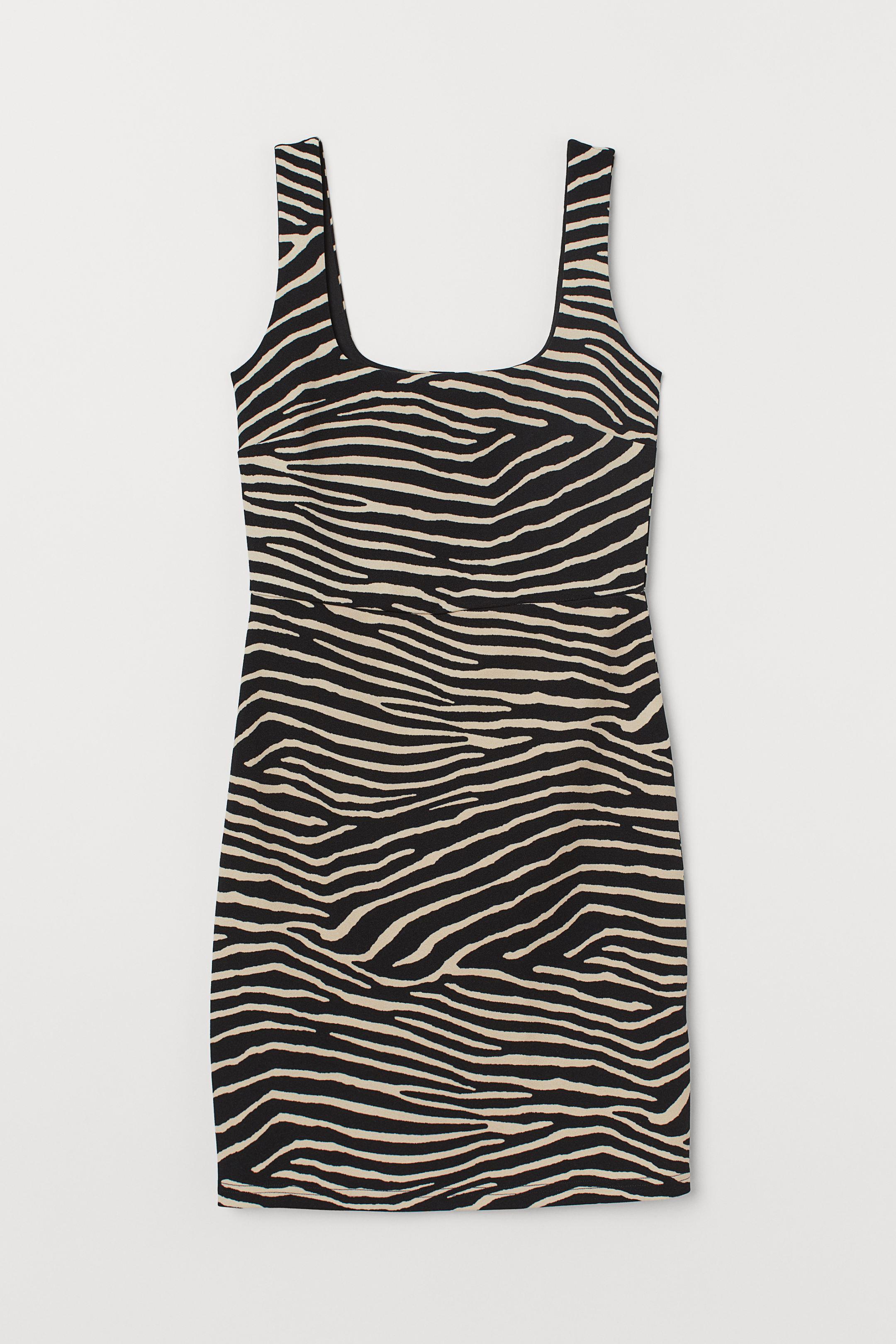 Платье H&M S Бело-черный (8033780) Платье H&M S Бело-черный (8033780)