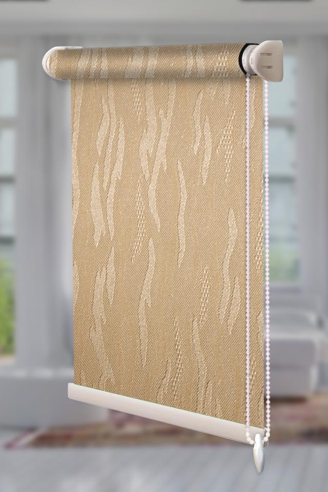 Рулонная штора Lazur открытого типа 100х190 см Бежевый