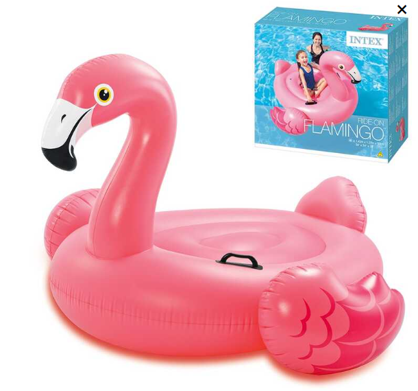 Надувной матрас для плавания Intex 57558 Фламинго одноместный (14873607) - фото 2 Надувной матрас для плавания Intex 57558 Фламинго одноместный (14873607) - фото 2