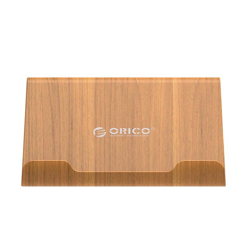 Двостороння підставка Orico WMS-GD багатофункціональна під планшет або телефон Wood golden
