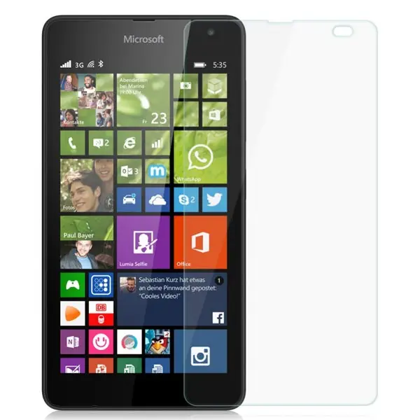 Защитное стекло Ornarto Nokia Lumia 535 0.2мм (2000700003033)