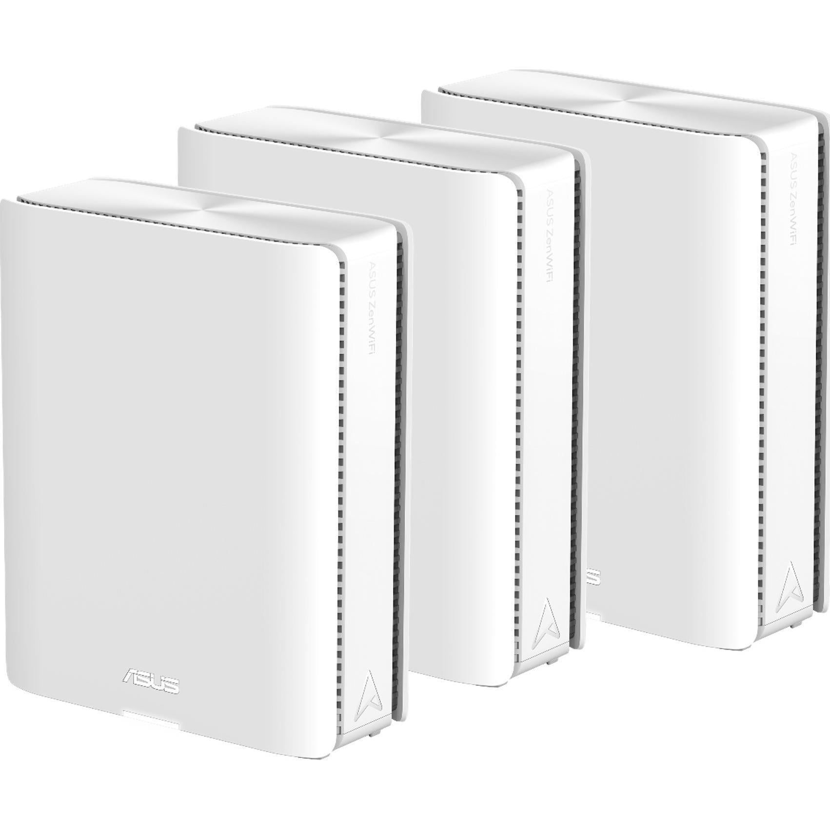 Wi-Fi Mesh-система Asus ZenWiFi BQ16 3pk Wi-Fi 7 BE25000 White (90IG08K0-MO3N4V)