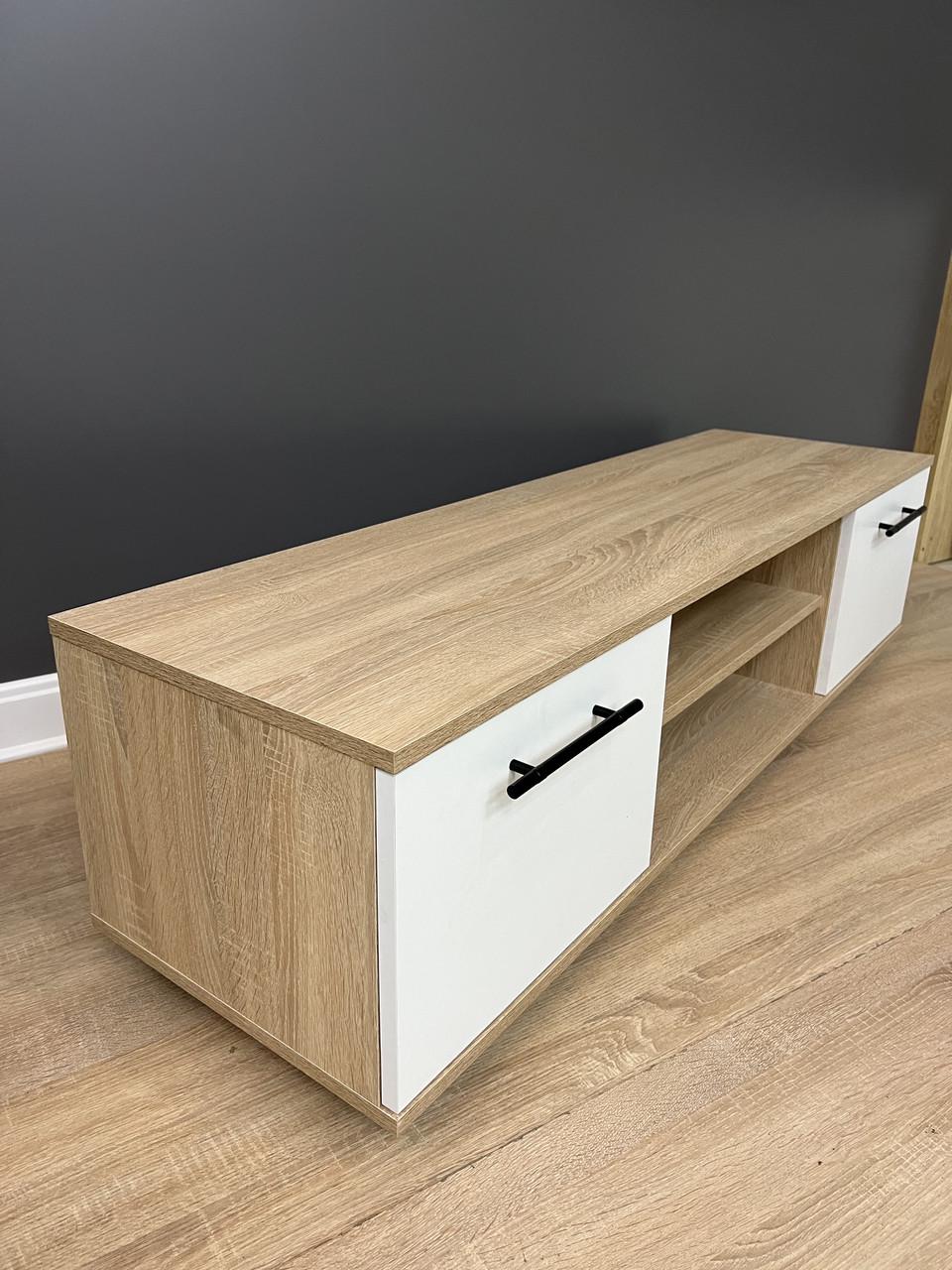 Тумба ТВ Смарт 1390х380х400 мм Дуб Сонома Светлый (2080370743) - фото 2 Тумба ТВ Смарт 1390х380х400 мм Дуб Сонома Светлый (2080370743) - фото 2