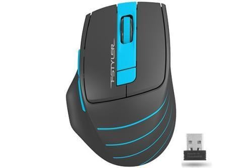 Комп'ютерна мишка A4Tech Fstyler FG30 2000 dpi USB Wireless Сірий/Синій (2881181330)