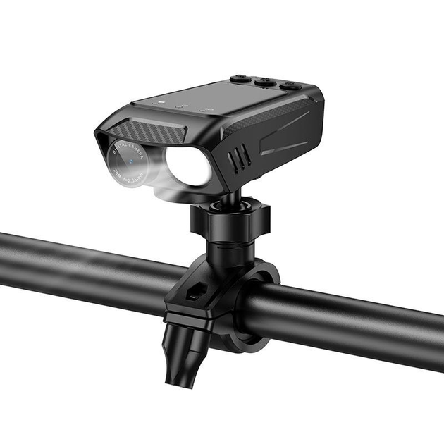 Видеорегистратор для вело/мото Hoco DV104 4K Riding Recorder Black - фото 7 Видеорегистратор для вело/мото Hoco DV104 4K Riding Recorder Black - фото 7