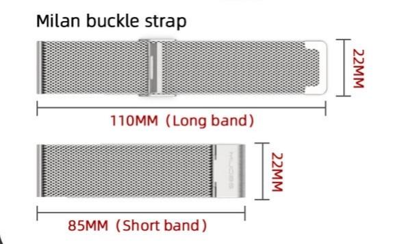 Браслет для Huawei Watch GT 1/2/3/4/5 Серебристый (2724224525) - фото 8