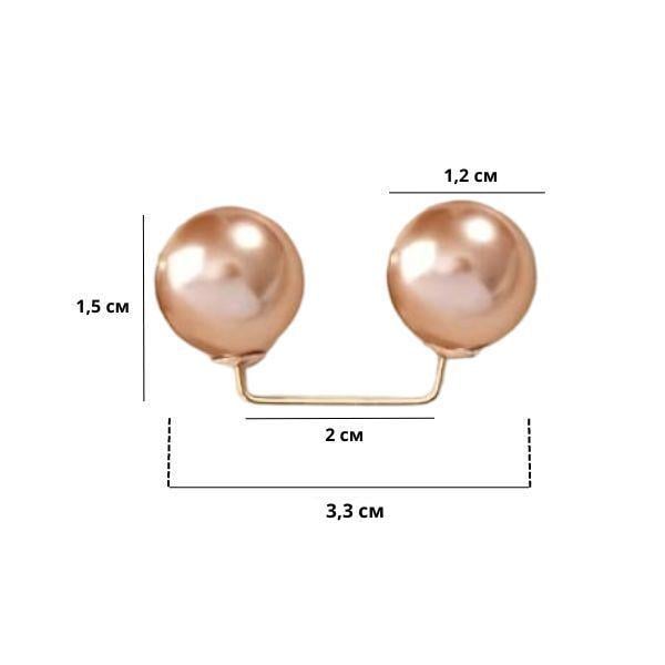 Броши на одежду с жемчугом L00158 30 шт. (L00158) - фото 9