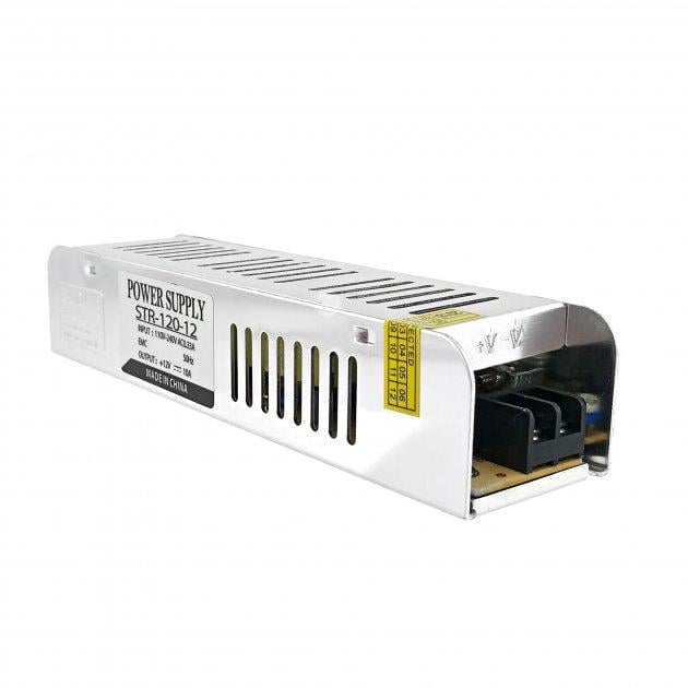 Блок живлення OEM DC12 120W 10А STR-120 вузкий (00-00011671)