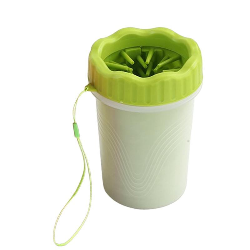 Лапомойка для собак Pet Animal Wash Foot Cup 16х7.5х7.5 см Зеленый (35048980)