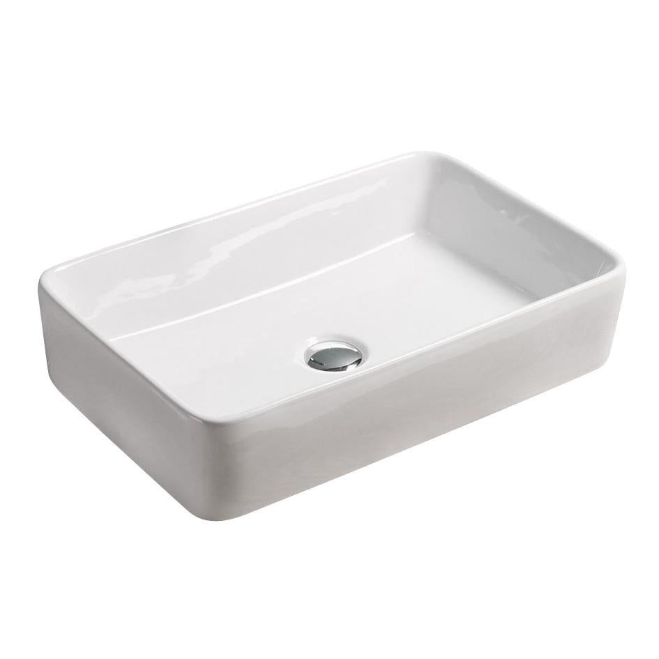Умывальник накладной VOLLE Volle 13-01-223 585x370x125 мм Белый (72359)