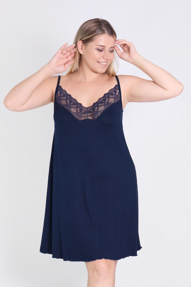 Ночная рубашка N.EL 789-92 M Темно-синий