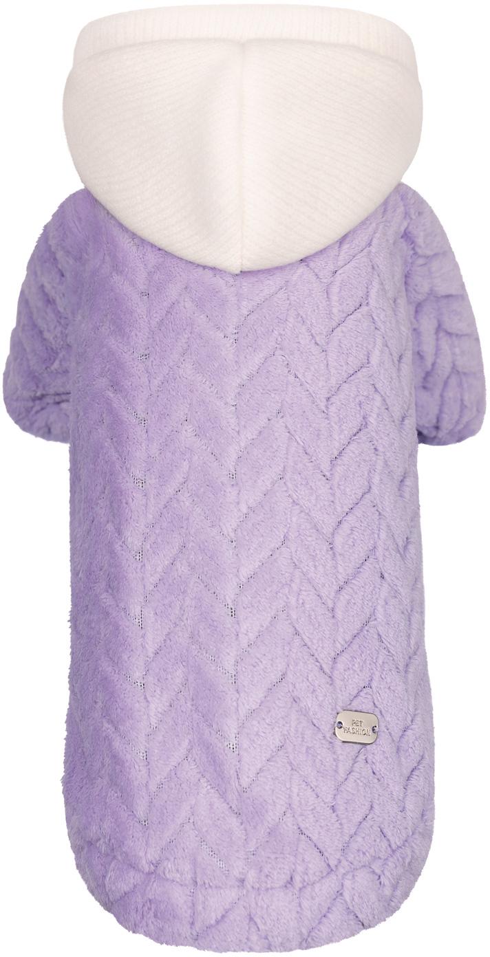 Толстовка Pet Fashion DELICATE XS Сиреневый (4823082429776)