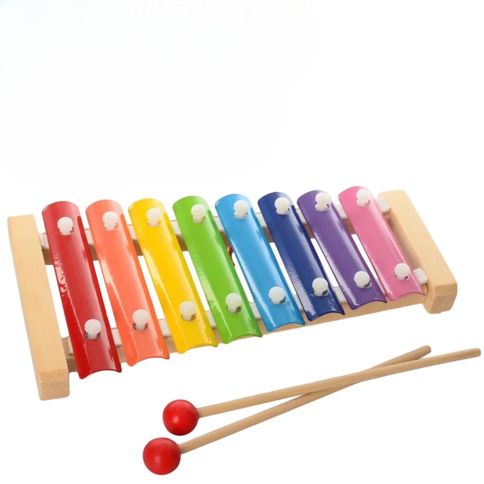 Музична іграшка дерев'яна Ксилофон TREE TOYS MD 0713 8 тонів (RLT7412)