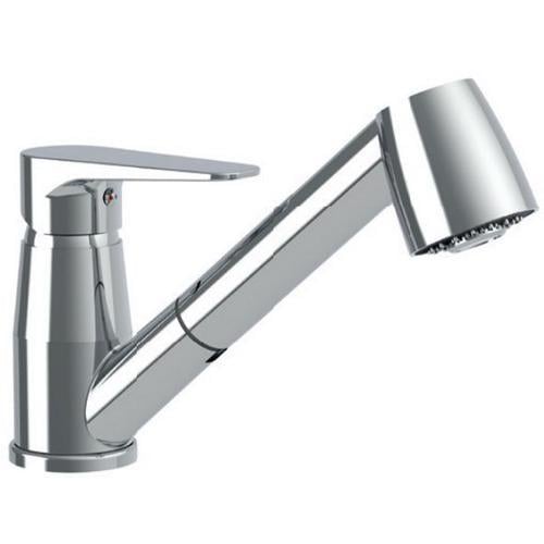 Смеситель для кухни Paffoni Orange OG183CR с видвижной лейкой Хром (237478)