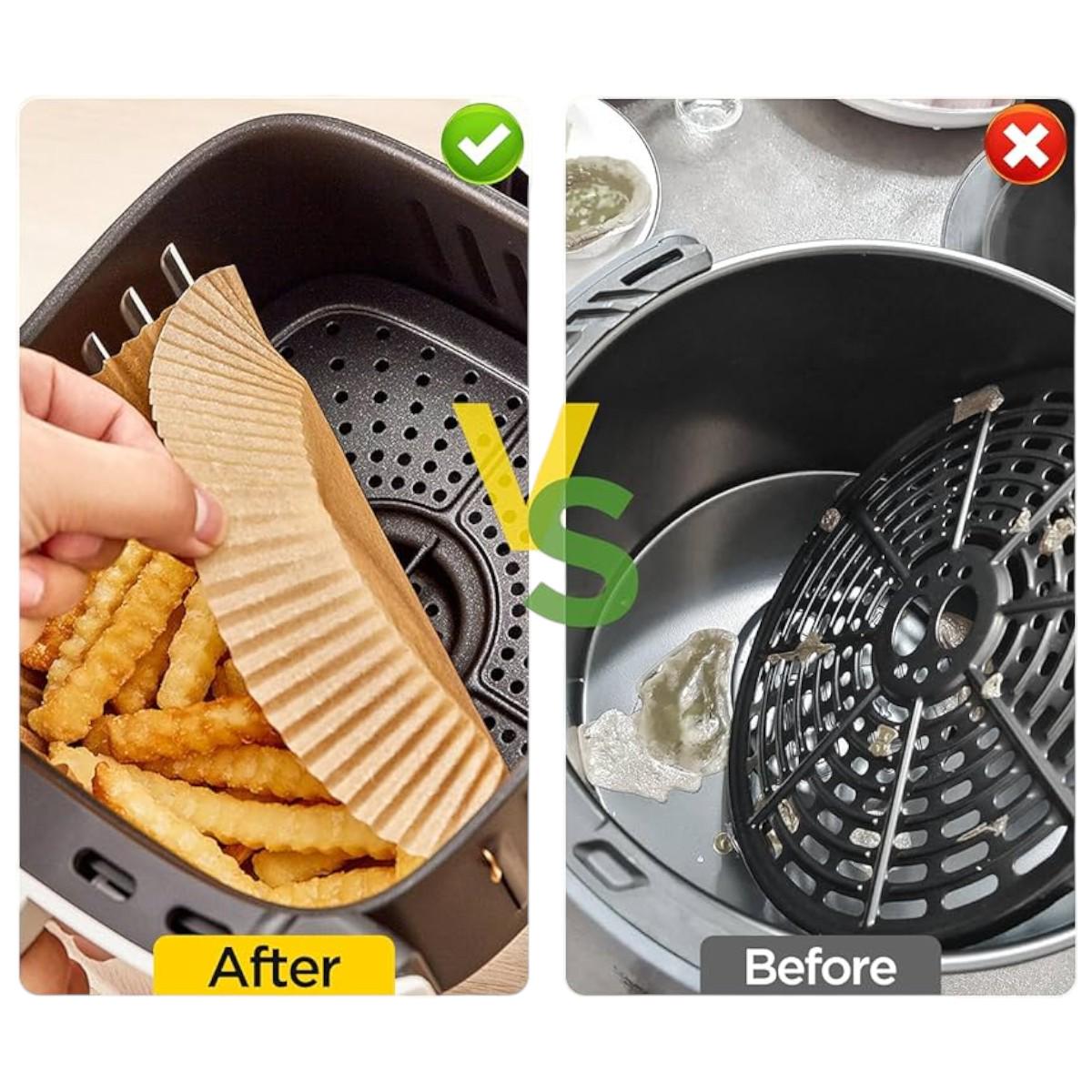 Форма пергаментна для аерогрилю мультипечі Kraft Кругла Щипці 50 шт. 16х4,5 см - фото 7 Форма пергаментна для аерогрилю мультипечі Kraft Кругла Щипці 50 шт. 16х4,5 см - фото 7