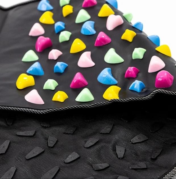 Масажний ортопедичний килимок-доріжка c камінчиками для ніг від плоскостопості у дітей EasyFit 175 см - фото 5 Масажний ортопедичний килимок-доріжка c камінчиками для ніг від плоскостопості у дітей EasyFit 175 см - фото 5