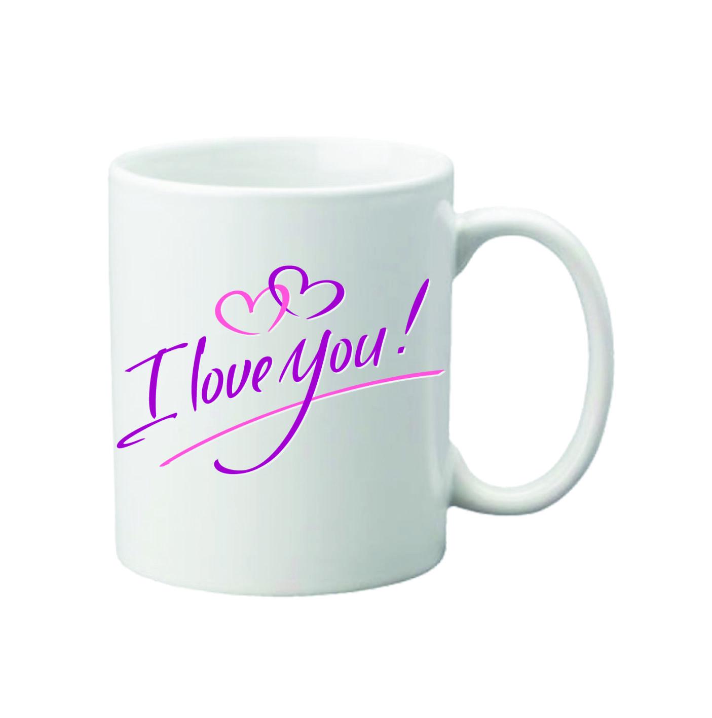 Чашка с принтом День Валентина 330 мл (23637195)