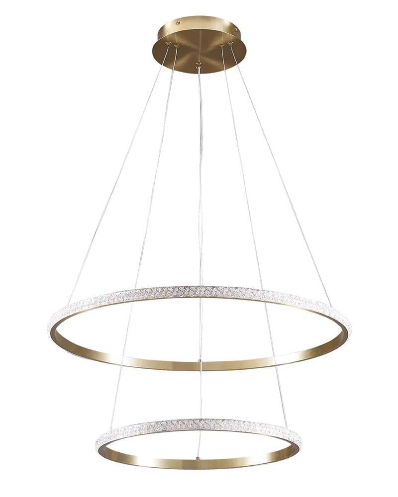 Люстра Goldlux 337863 Diana LED 2x44W 4000K 6200Lm IP20 Золотой (36318106) Люстра Goldlux 337863 Diana LED 2x44W 4000K 6200Lm IP20 Золотой (36318106)