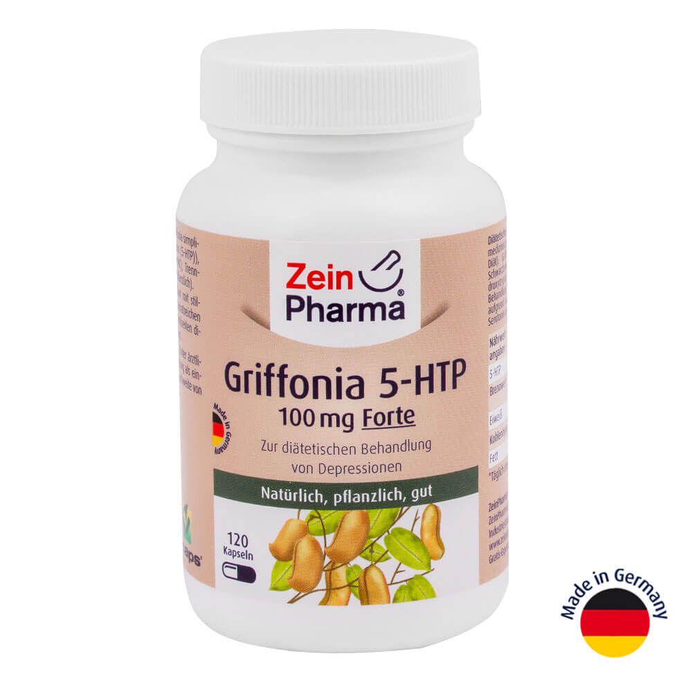 Гриффония 5-HTP ZeinPharma Forte 100 мг 120 капсул (6203)