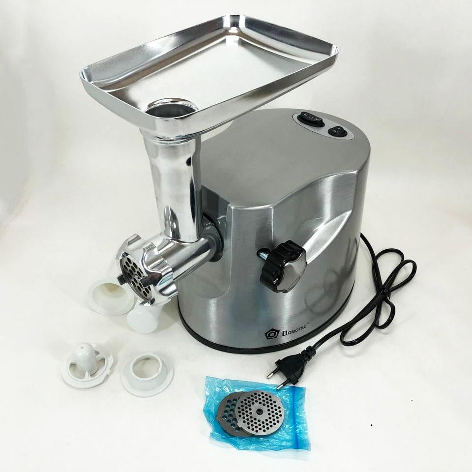 М'ясорубка Domotec 4000 Вт Нержавіюча cталь (298665) - фото 6 М'ясорубка Domotec 4000 Вт Нержавіюча cталь (298665) - фото 6
