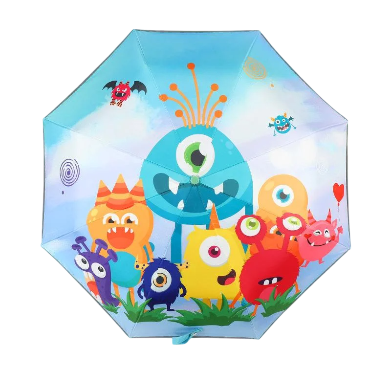 Парасолька дитяча складана з монстриками 8270 50 см (4415826) Парасолька дитяча складана з монстриками 8270 50 см (4415826)