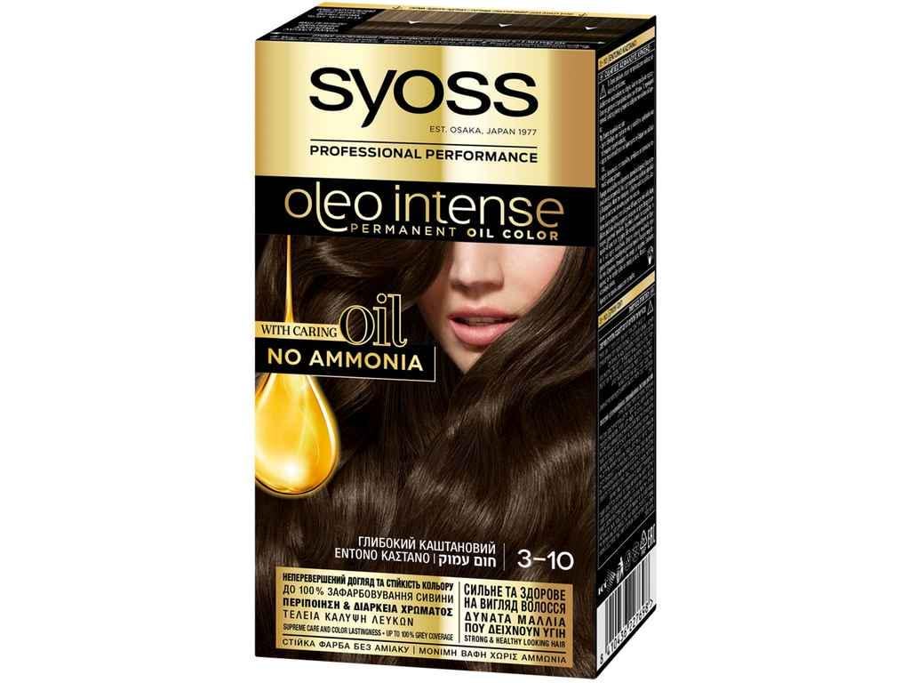 Краска для волос SYOSS Oleo Intense 3-10 Глубокий каан 115 мл (956505)