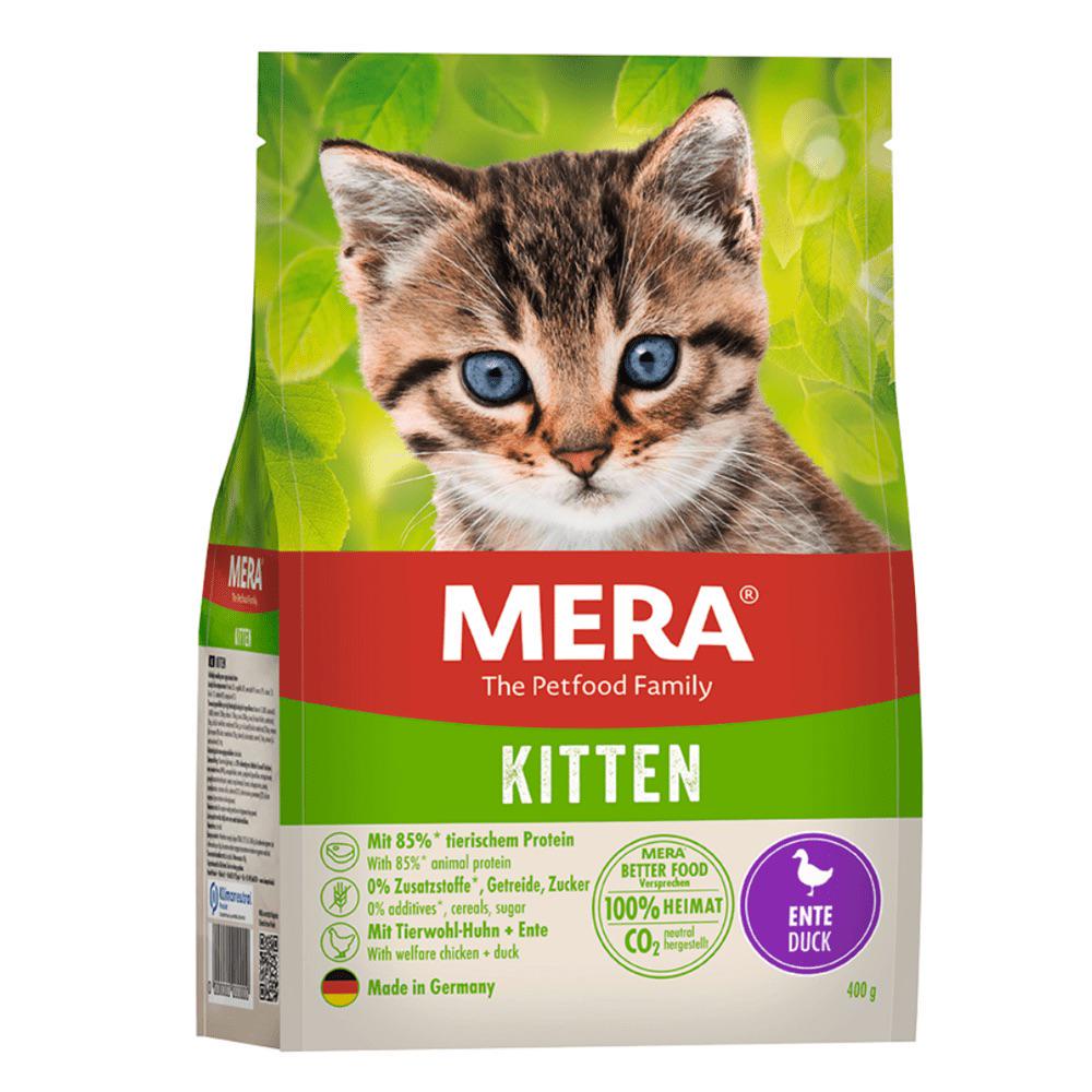 Корм сухой MERA Cats Kitten Duck з качкою для кошенят 400 г (4025877383144)