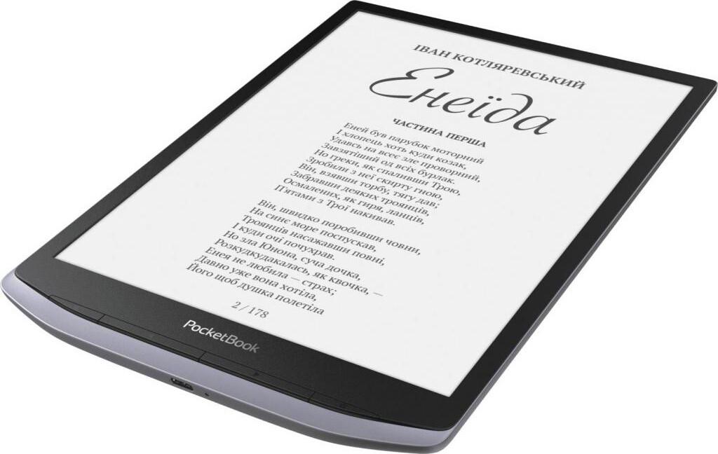 Електронна книга PocketBook 1040 InkPad X Metallic Grey (44008)
