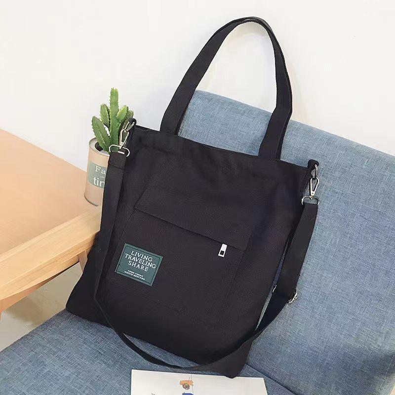 Женская сумка-шопер Черный (RN-178)