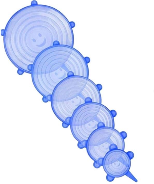 Набір кришок круглих силіконових 6 шт. (AWN-00162) Набір кришок круглих силіконових 6 шт. (AWN-00162)