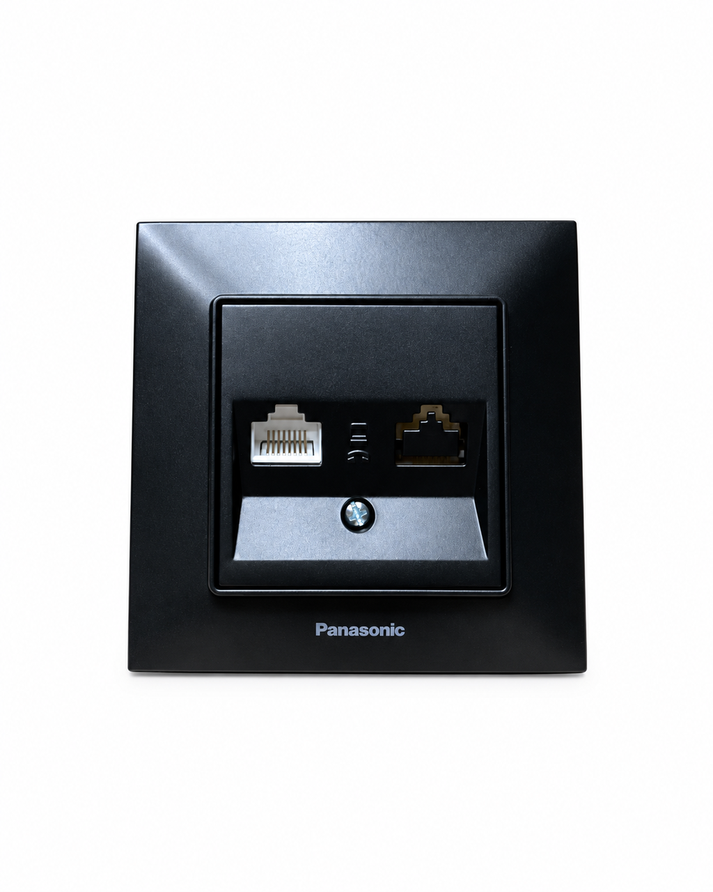 Розетка компьютерная RJ45 CAT5e Panasonic Arkedia Slim Черный