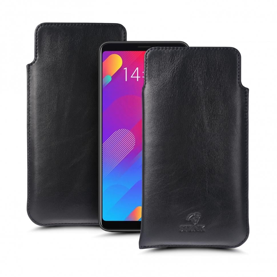 Футляр Stenk Elegance для Meizu M8 lite Черный (65889)