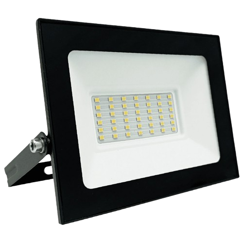 Прожектор светодиодный 30 Вт IP65 2400Lm 6500К Черный (29079705)