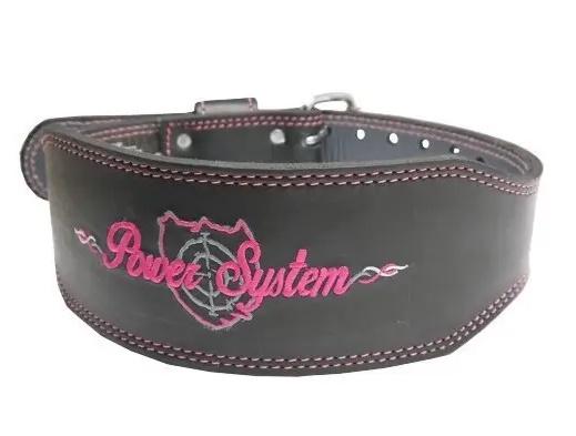 Пояс для важкої атлетики Power System Bella Power PS-3050 жіночий L Black/Pink (PS-3050_L_Black _best181) - фото 2