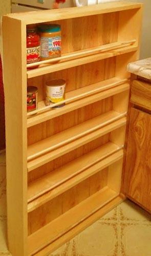 Стелаж висувний з дерева Стефано Каррі (ВПХ-002003)