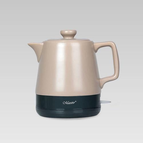 Электрический чайник керамический Maestro 1 л 1000 Вт Beige (MR-071-BEIGE)