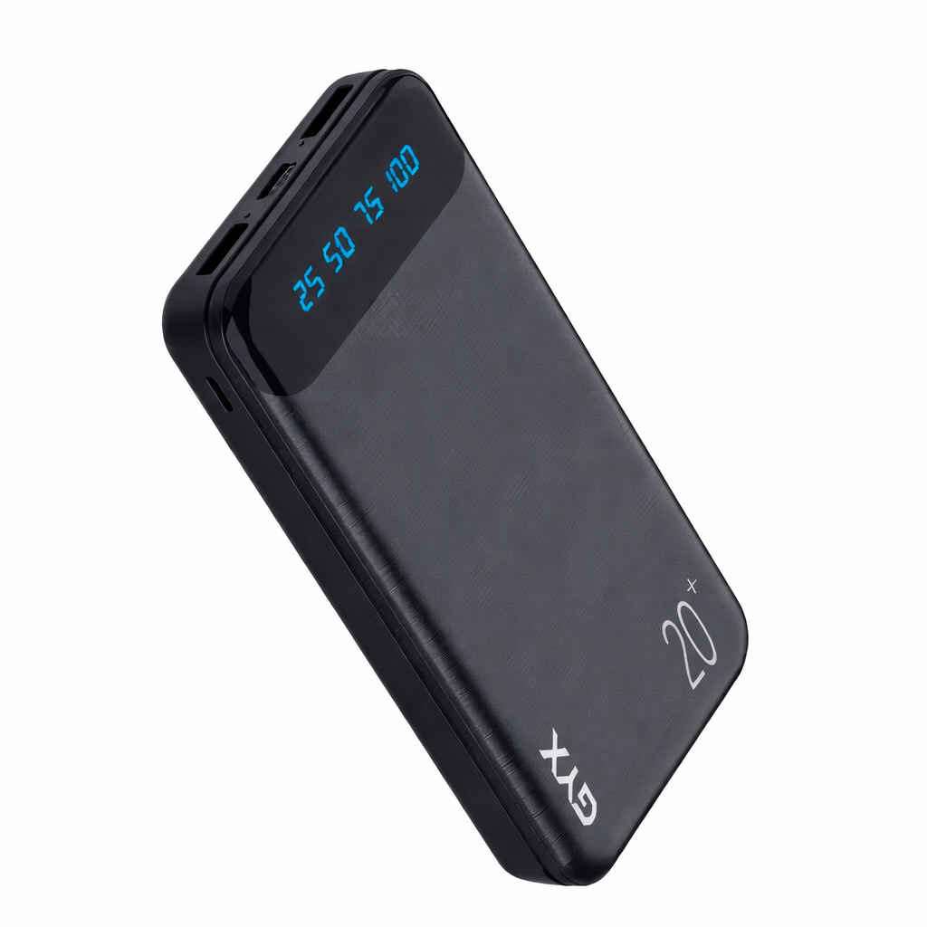 Повербанк GYX Slim 20000 mAh 3A Quick Charge 3 USB выхода 4 входа (2930595684)